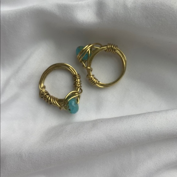 handmade wire crystal ring! - Picture 2 of 4